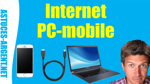 Connecter son pc à internet via son mobile avec cable usb